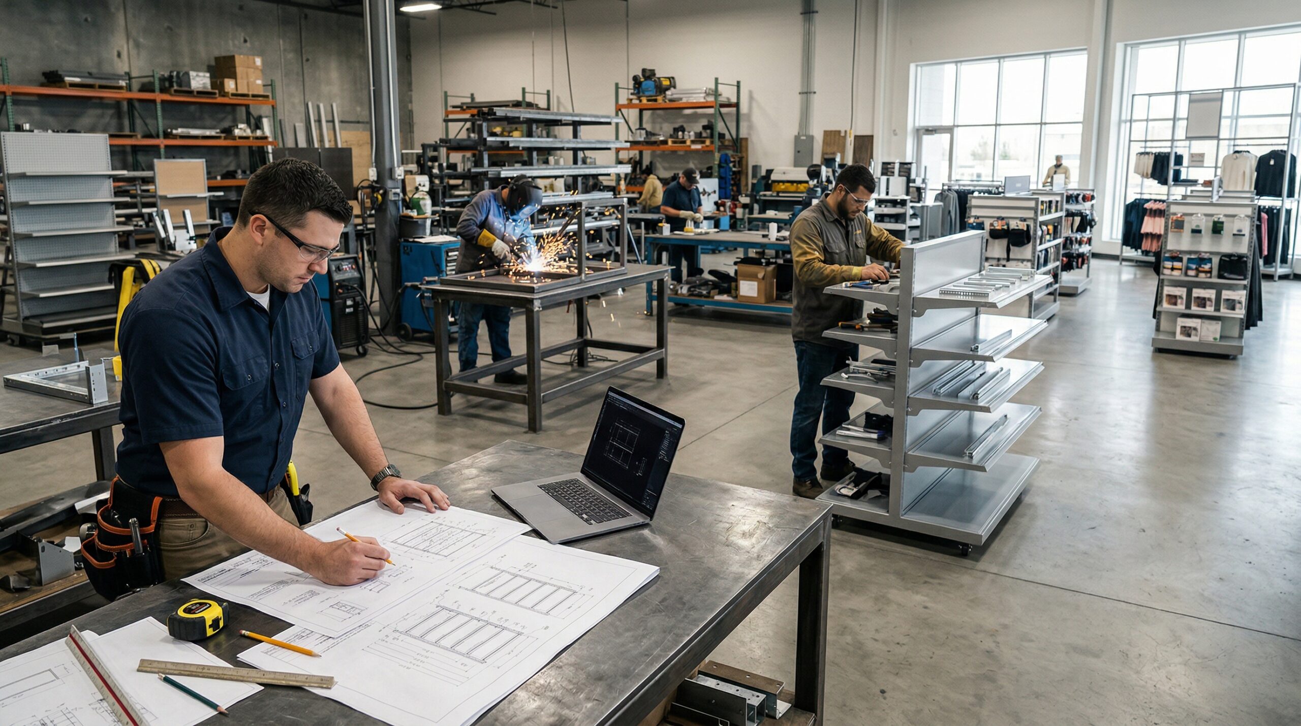 How Retail Fixtures Are Designed, Engineered, and Rolled Out | IDD